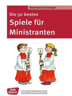 cover image of Die 50 besten Spiele für Ministranten--eBook
